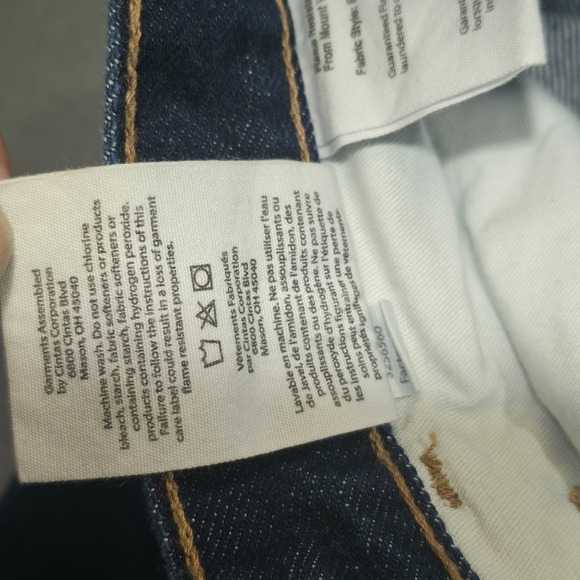 Carhartt Men's FR Cat 2 Denim Blue Jeans Size 32X32 Actual 30X32 - Picture 5 of 10